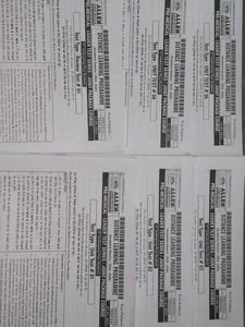 2025 Allen 27 Tests+OMR  NEET Series