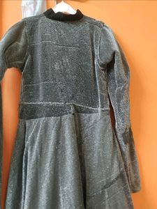 Elegant Grey Maxi Dress