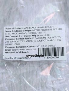MAC Travelling Pouch