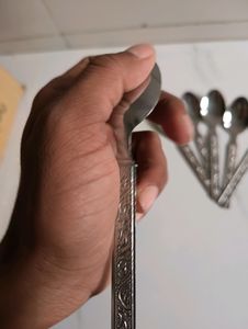 Cutlery Stainless Steel Dinner Spoons - Pack of 6