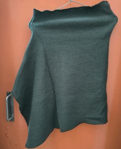 Olive Green Sexy Winter Skirt