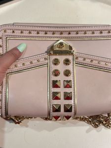 Michael Kors SoHo Studded Leather Shoulder Bag