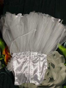 White Sparkle Tulle Party Dress