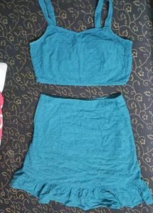 Teal Two-Piece Set