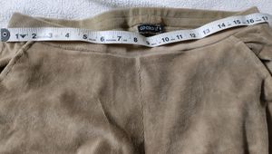 Go Colors Corduroy Beige Stretch Trousers