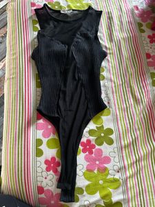Zara Black Bodysuit - Size Small