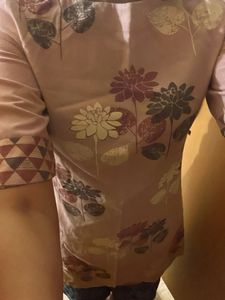 Floral Print Kurta