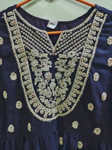 Elegant Embroidered Kurta Set