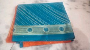 double shade saree
