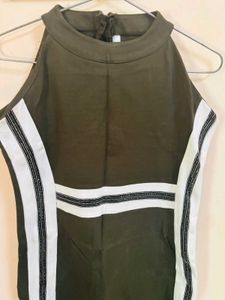 Stylish Olive Green  BODYCON ❤️