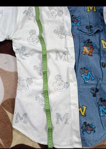 Selling Combo of 2 Micky printed tops