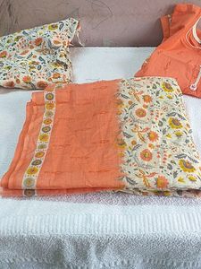 Orange Pranjul Readymade Suit