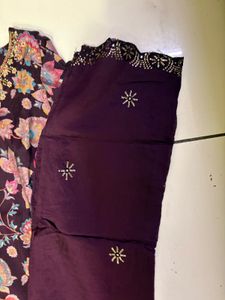 Floral Embroidered Kurta Set