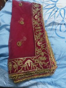 Bridal Lehenga - Maroon &amp; Gold