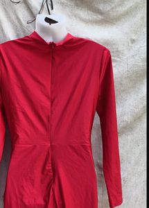 Fashion Nova Red Bodycon Dress