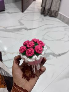 Crochet Rose Bouquet😍
