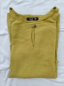 Mustard Linen Tunic