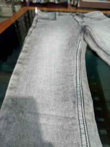 Grey Denim Jeans