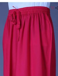 Pink Solid Rayon Palazzo