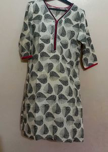 Leaf Print Kurti