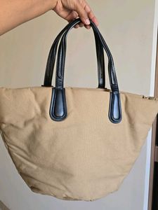 ZARA Canvas Tote Bag
