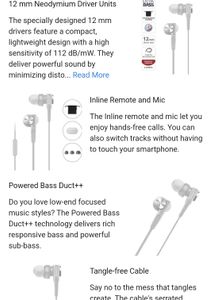 Sony MDR-XB55AP Premium Wired Headphones | Used