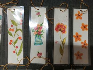 HAND PAINTED BOOKMARKS