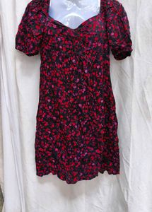 312011. Floral Print Mini Dress