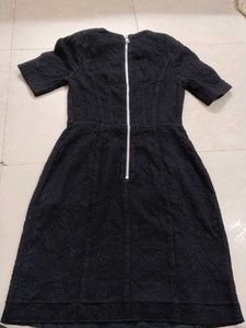 Black Textured Dress