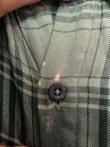 Mens Green Check Shirt “NUON”, West Side