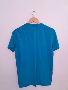 Aeropostale Blue Printed Tshirt