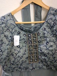 Last Price!!!Choli Plazzo Duppata Set
