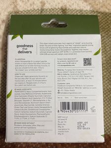 Plum Green Tea &amp; Peptide Sunscreen