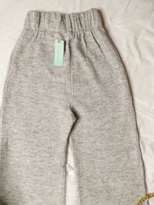 ✨Grey Knit Wide Leg Pants✨