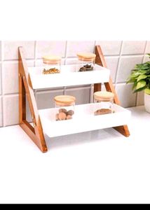 Wooden Countertop Spice Rack-sealed Pack