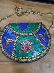 Vitange Stone Work Sling Bag..