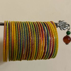 Multi-color Glass Bangles(kaanch Ki Churhi)
