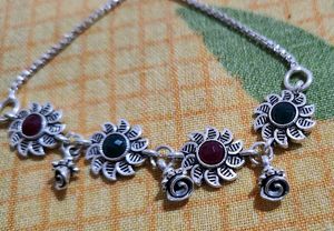 Oxidised Anklet
