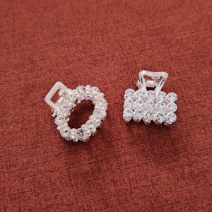 2 Sparkling Hair Clips