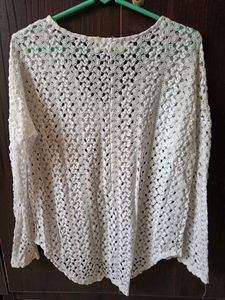 ❤️Super Sexy ❤️ White Crochet Top
