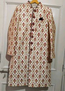 Geometric Pattern Sherwani
