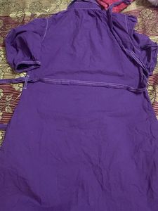 Purple Shirt Dress