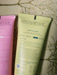 Leave In Cream And Defining Hair Gel