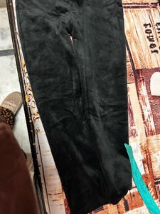 Black Velvet Pants