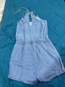 Denim Romper - Cute &amp; Casual