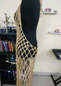 Macrame Cover Up Dress beach wear