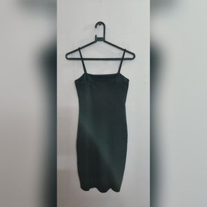 Forever 21 Party Wear Sleeveless Black Dress