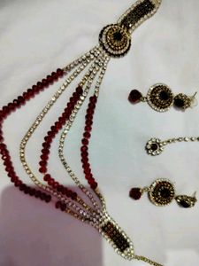 Jewellery Set Red