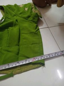 Green Saree