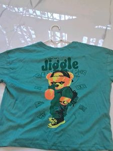 XL size  Print Tee (T-SHIRT) For Women